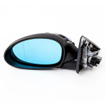 BMW 1 Series 2 E81 E82 E88 Heated Left Wing Mirror N/S Montegoblau Montego Blue